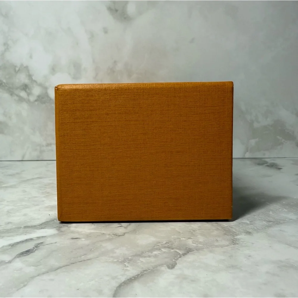Louis Vuitton | Gift Storage Box & Ribbon Set | Orange | 3.5